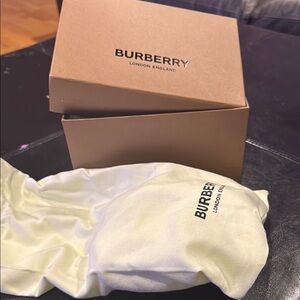 Burberry Kids White Slip-On Sneakers